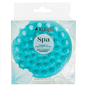 KILLYS Spa Body & Scalp Massager - masažuoklis kūnui ir galvos odai