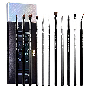 JESSUP Pro Makeup Eyeliner Brush набор из одиннадцати кистей для макияжа глаз T324