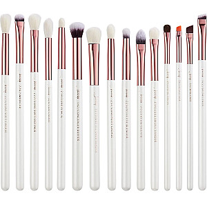 JESSUP SET Make Up Brush Akių makiažo šepetėliai T220 15 vnt.