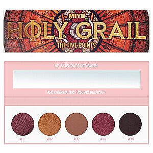 MIYO The Five Points Palette Palette cieni do powiek Holy Grail 6,5г