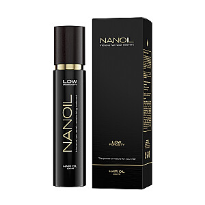 NANOIL Hair Oil Low Porosity Масло для малопористых, тяжелых и трудно поддающихся укладке волос 100мл 