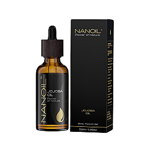 NANOIL Jojoba Oil jojobos aliejus plaukų ir kūno priežiūrai 50ml