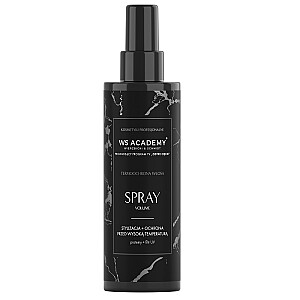 WS ACADEMY Volume Spray purškiklis, kuris suteikia apimties ir apsaugo plaukus nuo aukštos temperatūros, 200ml