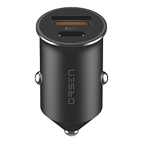 Orsen C8 45W Mini Car Charger black