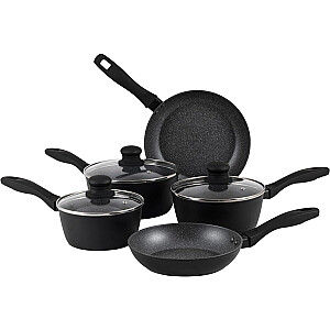 Russell Hobbs RH02814EU7 Metallic Marble 5pcs pan set