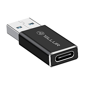 Переходник Tellur USB-A на USB-C M/F