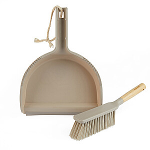 Salter LASAL71427WEU7 WARM DUSTPAN AND BRUSH - BRUSH - GREY - FSC 100%