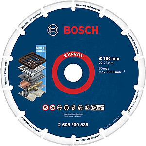 Алмазный отрезной диск Bosch Powertools 180x22,23 мм — 2608900535 АССОРТИМЕНТ EXPERT
