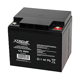 Gelio baterija XTREME 12 V, 40 Ah