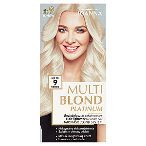 JOANNA Multi Blond Platinium šviesiklis visiems plaukams iki 9 tonų