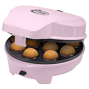 „Bestron“ „trys viename“ pyrago gaminimo aparatas ASW238P, bandelių kepimo aparatas (rožinis)