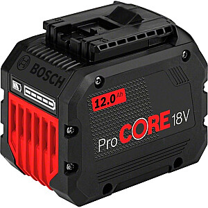 Аккумулятор Bosch ProCORE 18V 12,0 Ач Professional (черный/красный, AMPShare Alliance)