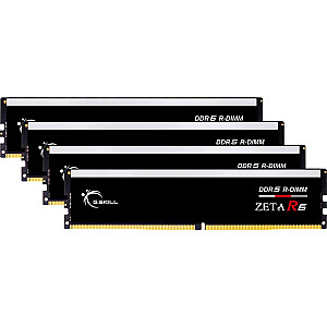 G.Skill DDR5 – 64 GB – 6400 – CL – 32 (4 x 16 GB) keturių branduolių rinkinys, RAM (juoda, F5-6400R3239G16GQ4-ZR5K, ZETA R5, INTEL XMP)