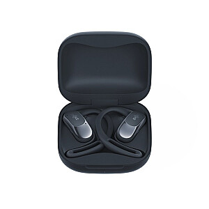 SHOKZ OpenFit Air Гарнитура Беспроводной ушной крючок Звонки/Музыка/Спорт/Повседневный Bluetooth Черный
