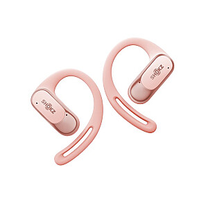 SHOKZ OpenFit Air ausinės su belaidžiu ausų kabliu skambučiams / muzikai / sportui / kasdienei „Bluetooth Rose“