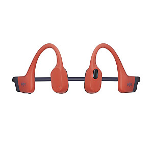 SHOKZ OpenSwim Pro ausinės belaidė kaklo juosta Sportinė Bluetooth juoda, raudona