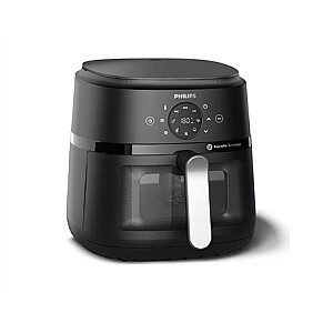 Philips Airfryer 2000 Series NA231/00, 6.2 L, Glass window