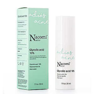 NACOMI Next Level Glycolic Acid 10% serumas su glikolio rūgštimi 30ml