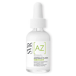 SVR Sebiaclear Ampule Flash glotninamasis koncentratas, koreguojantis nelygumus ir paraudimą, 30ml
