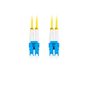 Sm Lc/Upc-Lc/Upc Дуплексный волоконно-оптический патч-корд 3,0 мм 3 м желтый