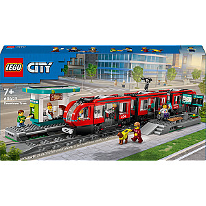 LEGO City City tramvajus su stotele (60423)