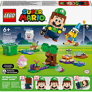 LEGO Super Mario Adventures su LEGO® Luigi™ interaktyvia figūra (71440)