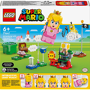 LEGO Super Mario Adventures su LEGO® Peach™ interaktyvia figūrėle (71441)