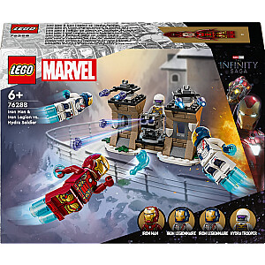 LEGO Marvel Железный Человек и Железный Легион против Солдата Гидры (76288)