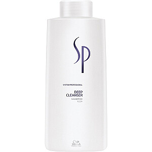 WELLA PROFESSIONALS SP Deep Cleanser Shampoo giliai valomas plaukų šampūnas 1000ml