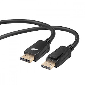 Кабель DisplayPort 1,8 м M/M v 1.4, черный