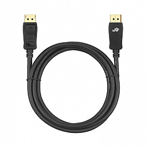 Кабель DisplayPort 1,8 м M/M v 1.4, черный