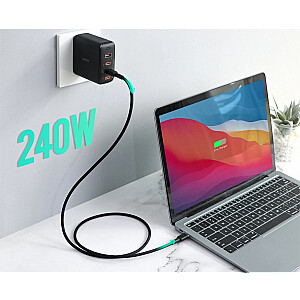 CB-SCC241 силиконовый кабель USB-C — USB-C | 1м | 5А | 240 Вт ПД