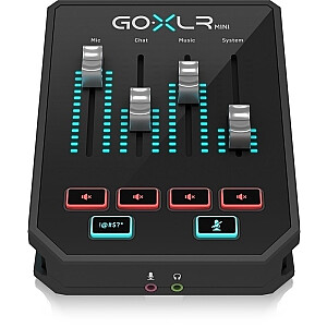 TC Helicon GoXLR Mini, maišytuvas ir USB garso sąsaja