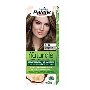 Plaukų dažai PALETTE Permanent Naturals Color Creme su medumi ir argano aliejumi 500 (6-0) Tamsiai blondinai