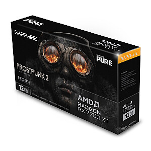 Apygardos žemėlapis. SAPPHIRE RX 7700 XT FROSTPUNK 2 ED 12 GB