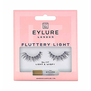 EYLURE Naturalite Strip Eyelashes Текстурные накладные ресницы с эффектом клеевого заполнения 117