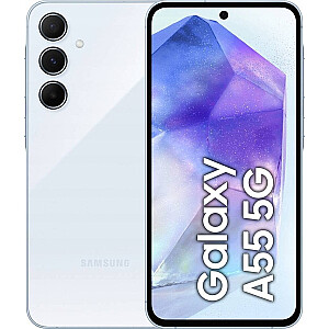 Смартфон Samsung Galaxy A55 5G 8/128 ГБ Синий — Awesome Iceblue (SM-A556BLB)