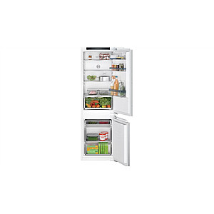 Bosch Refrigerator KIV86VFE1 Energy efficiency class E, Built-in, Combi, Height 177.5 cm, No Frost system, Fridge net capacity 183 L, Freezer net capacity 84 L, 35 dB, White