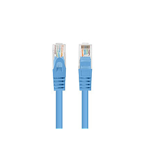 Patchcord cat.6 UTP 3M, 10 vnt., Fluke, mėlyna