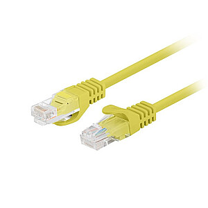 Patchcord kat.6 UTP 3M, 10 vnt., Fluke, geltona