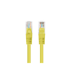 Patchcord kat.6 UTP 3M, 10 vnt., Fluke, geltona