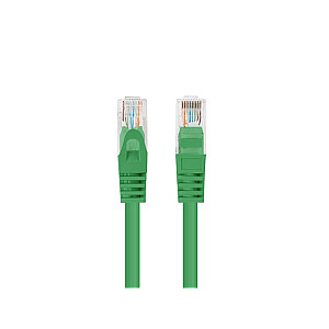 Patchcord cat.6 UTP 3M, 10 vnt., Fluke sertifikuota žalia