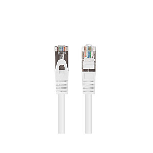 Patchcord kat.6 FTP 3M, 10 vnt., praėjo baltos spalvos