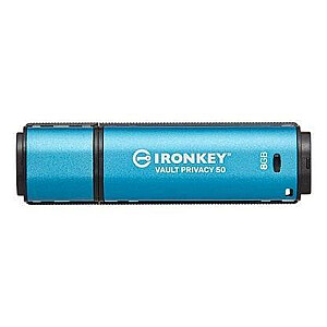 Kingston IronKey Vault Privacy 50, 8 GB, USB 3.0, 256 bitų, AES šifravimas