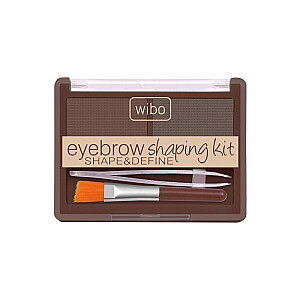 WIBO Shape&Define Eyebrow Shaping Kit Набор для укладки темных бровей