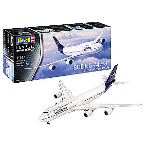 Naujas plastikinis Lufthansa Boeing 747-8 modelis