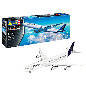 Plastikinis modelis A340-300 Lufthansa New Livery 1/144