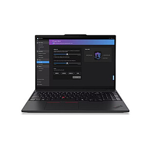 ThinkPad T16 G3 nešiojamas kompiuteris 21MN007XPB W11Pro Ultra 5 125U/16GB/512GB/INT/16.0 WUXGA/Black/3 Years Premier su palaikymu + CO2 kompensacija 