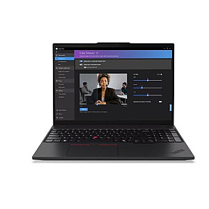 ThinkPad T16 G3 nešiojamas kompiuteris 21MN007XPB W11Pro Ultra 5 125U/16GB/512GB/INT/16.0 WUXGA/Black/3 Years Premier su palaikymu + CO2 kompensacija 