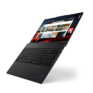 ThinkPad T16 G3 nešiojamas kompiuteris 21MN007XPB W11Pro Ultra 5 125U/16GB/512GB/INT/16.0 WUXGA/Black/3 Years Premier su palaikymu + CO2 kompensacija 